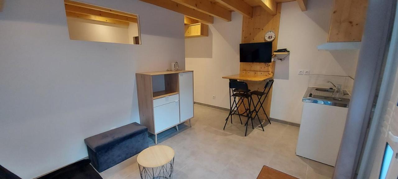 Studio Les 3 Cirques Gèdre Exteriör bild